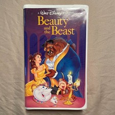 Disney Beauty and the Beast VHS Black Diamond Classic - READ Description