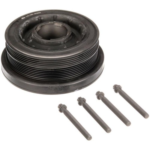 Poulie vilebrequin Gates TVD1050A contre les vibrations et bruits de courroie moteur sur BMW