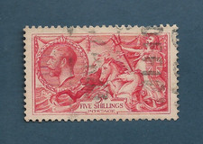 Great Britain Scott 180 George V Crown Carmine, Used, CV $110.00 - Very Nice!