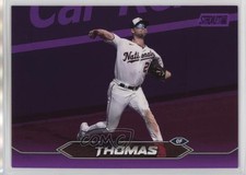 2024 Topps Stadium Club Purple Foil /75 Lane Thomas #152 1ta7