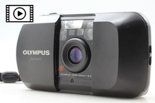  Near MINT Olympus  mju 35mm f/3.5 Black Point  Shoot Film Camera From JAPAN