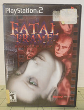 Ps2 - Fatal Frame I      Sony PlayStation 2 Disc and Cover