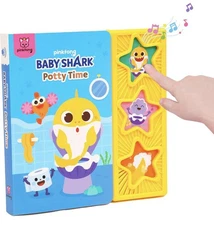 Pinkfong Baby Shark Potty Time Sound Book Interactive Potty Training Storybook