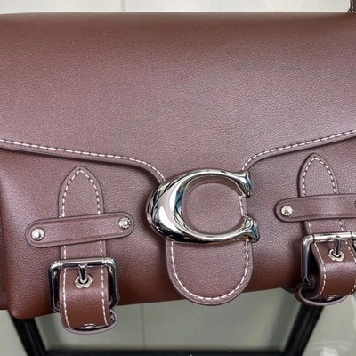Coach motorcycle bag CT721 - Black - Suitable for both men and