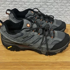 Merrell Moab 2 Hiking Shoes Mens Sz 11 Gray Vent Low Trail Vibram