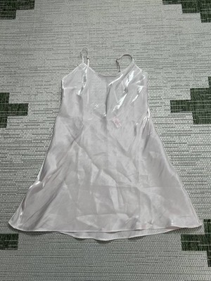 Victoria's Secret Dress Womens Small Pink Satin New