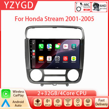 For Honda Stream 2001-2005 Carplay Car Stereo Radio Android Multimedia GPS Navi