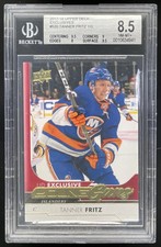 2017-18 Upper Deck Exclusives #520 Tanner Fritz RC /100 BGS 8.5
