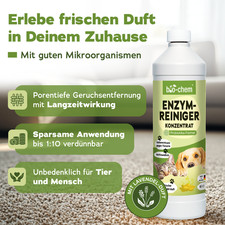 Geruchsentferner Enzym RESORBB UF2000 Geruchsentferner Konzentrat 2,5L | Enzym-basiert, Parfümfrei, Für Tiergerüche & Mehr Uringeruch Entferner Katze
