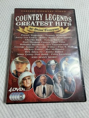 Timeless Media Group Country Legends Greatest Hits DVD NR Country Music