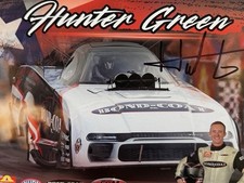 VRHTF NHRA COOL 2026 SIGNED BY HUNTER GREEN B...