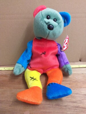 TY BEANIE BABYS Frankenteddy (RAR with Mistakes) 2002 2001 See Pics Halloween 
