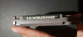 3-D Worldrunner Nintendo NES Cartridge Only Authentic / Tested