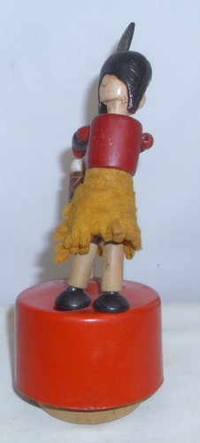 HOWDY DOODY PRINCESS SUMMERFALL WINTERSPRING PUSH PUPPET KOHNER TOY 1950s - Picture 2 of 2