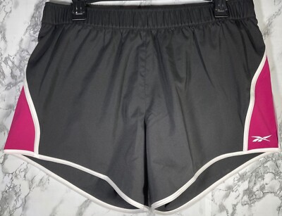 Reebok Womens ID Train Woven Short Black Sz Large