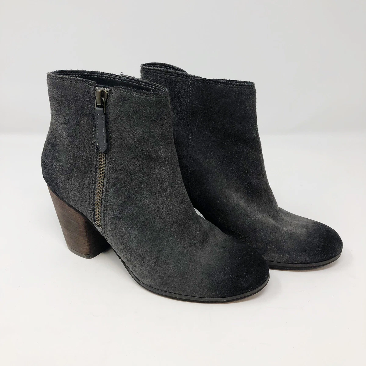 BRASS PLUM NORDSTROM GRAY SUEDE ALMOND TOE 3