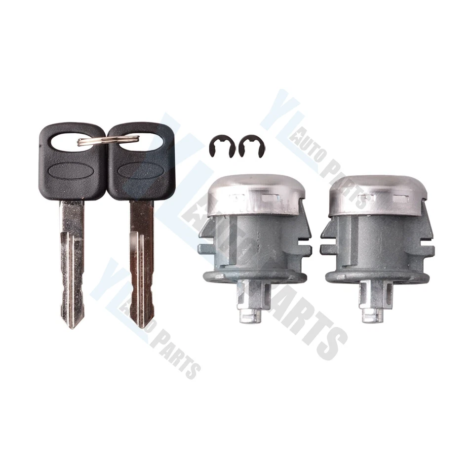 Цилиндр дверного замка и ключи для 1999-2016 Ford F250 F350 F450 F550 Super Duty - Изображение 2 из 4