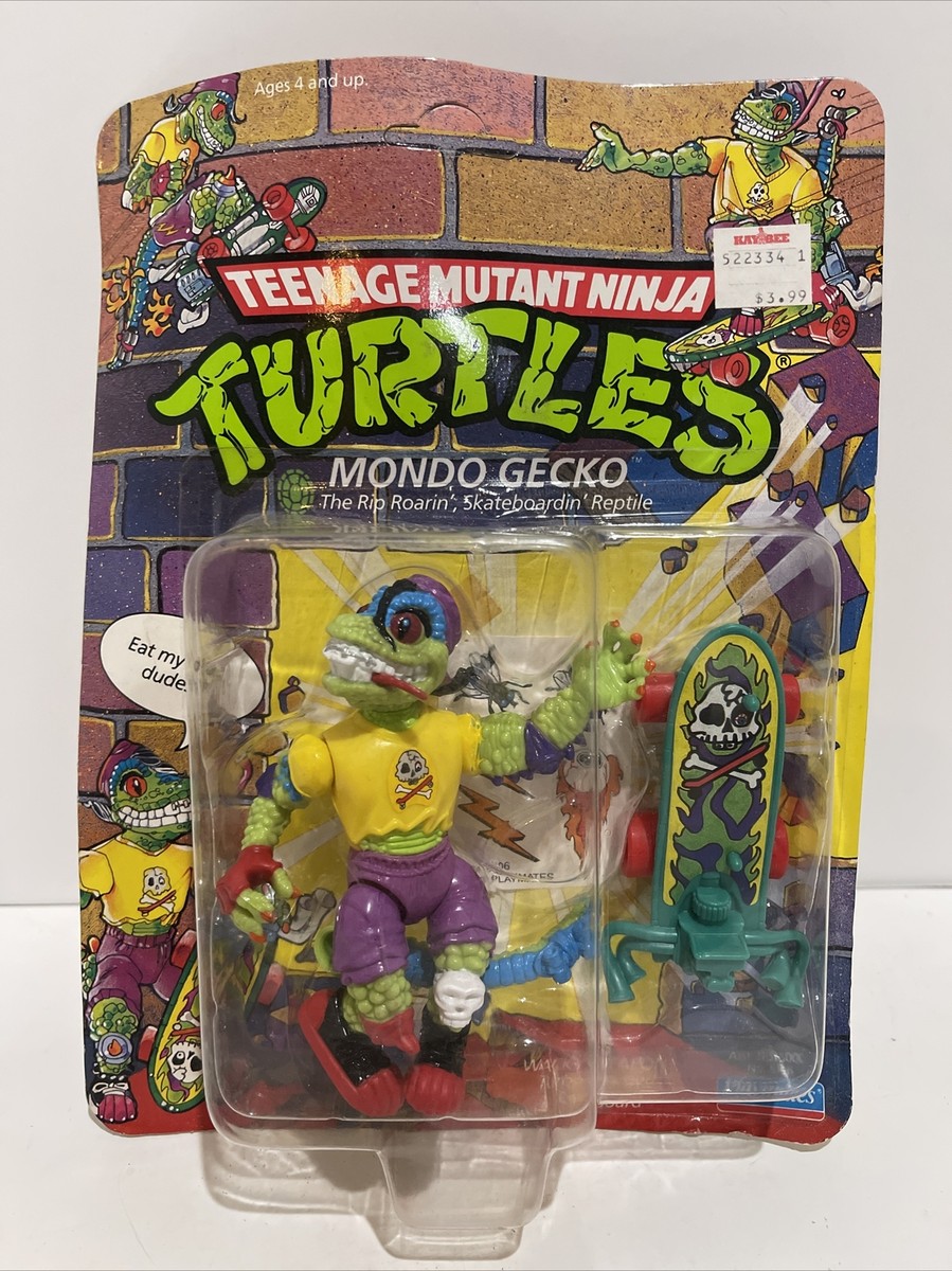 Vintage 1990 TMNT Teenage Mutant Ninja Turtles Mondo Gecko Action
