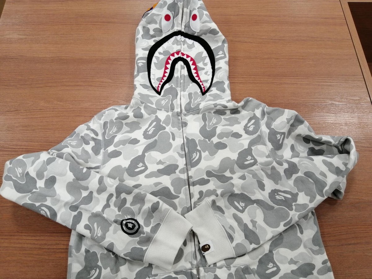 A BATHING APE Shark Hoodie – Harajuku Exclusive | eBay