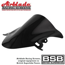 Airblade Race Screen To Fit Honda CBR600F / FA 11-12 Dark Smoked Double Bubble