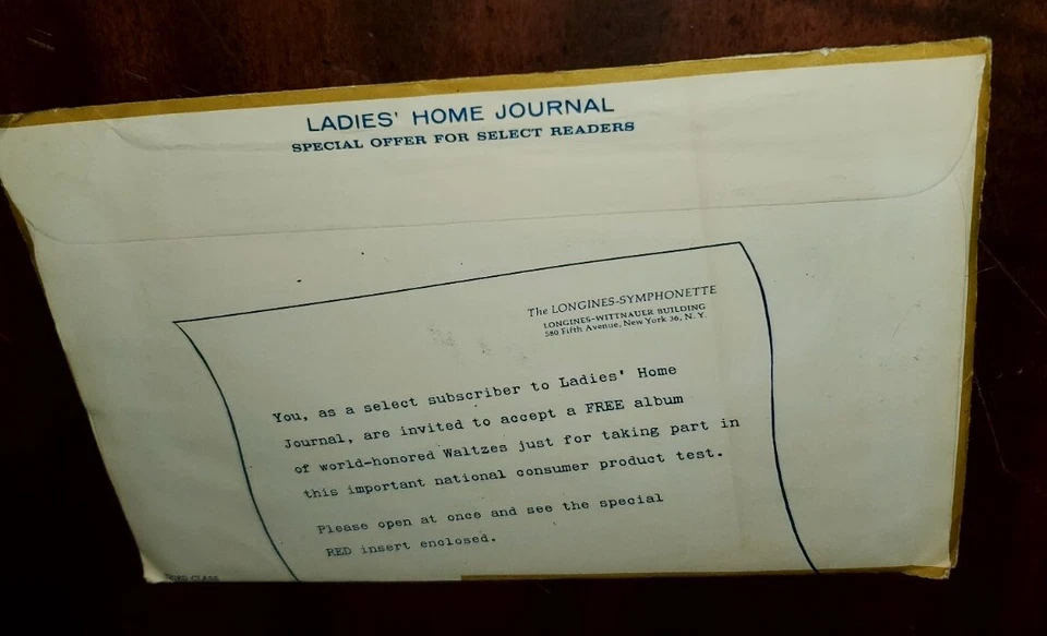 Musical Excerpts Of Longines Symphonette's Demonstration Flexi-Disc New Sealed - Image 2 of 3