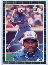 1985 Donruss Action All-Stars #1 JUMBO Tim Raines Montreal Expos
