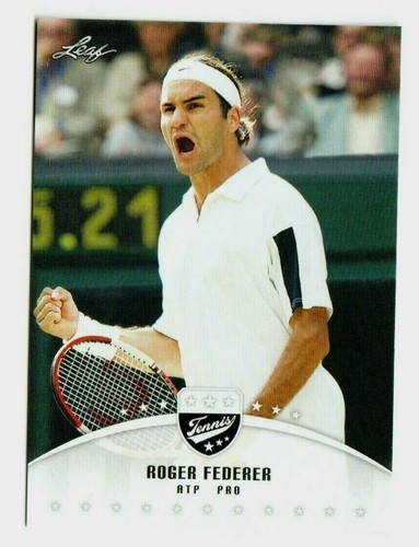 "RARA" CARTA TENNIS ROGER FEDERER 2020 ATP PRO #LT-01! NUOVO DI ZECCA! LEGGENDA! - Foto 1 di 2