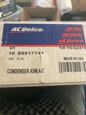 NOS General Motors 88917741 ACDELCO 15-62315 A/C Condenser | eBay