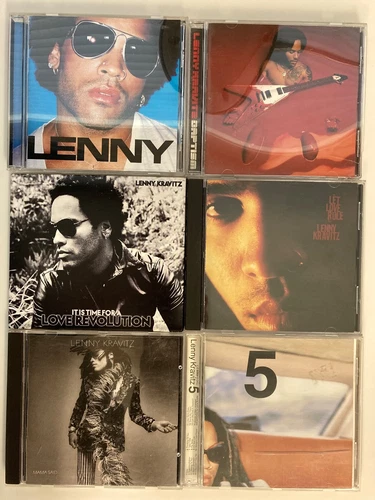 Lenny Kravitz CDs:  Lot of six (6) CD's - Picture 1 of 9
