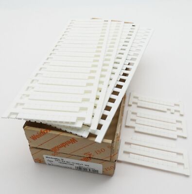 879 x Weidmüller DEK 5/5 MC-10 mint condition ws 1609801044 terminal marker -unused-