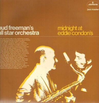 Bud Freemans All Star Orchestra Midnight At Eddie Condons NEAR MINT Vinyl LP