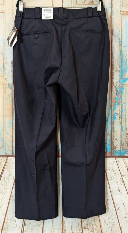 Elbeco Ladies Choice Womens 14 Navy Blue Uniform Pants Solid Wool Blend Comfort - Image 3 of 4
