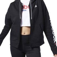 Reebok Women's Liner Logo Full Zip Hoodies FI2006