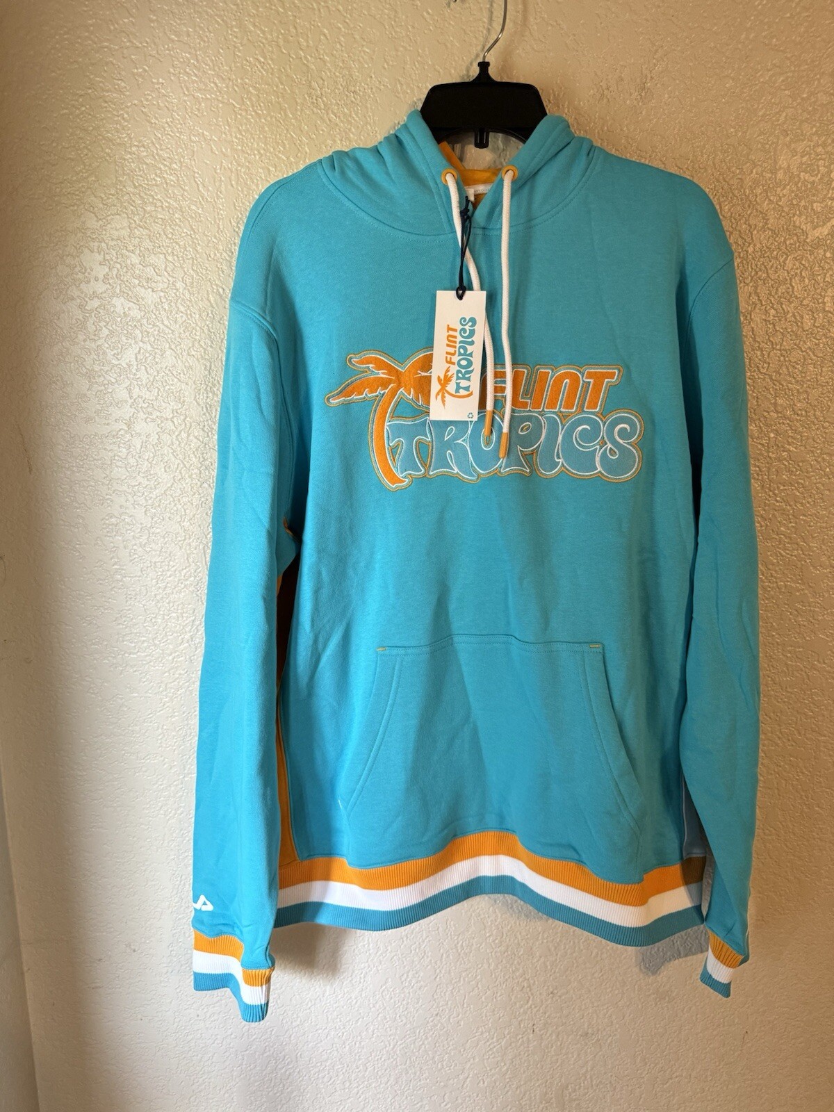 FELPA CON CAPPUCCIO FILA x SEMI PRO UOMO FLINT TROPICS TAGLIA L NUOVA CON ETICHETTE RARA