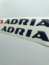 Adria Aufkleber, Logo 3D, Für Adria Wohnwagen, Wohnmobile, 60x5cm, Adria Emblem