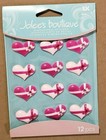 Jolee's Boutique Bow Tied Hearts Cabochons Dimensional Stickers - 12 pcs