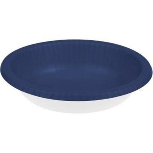 Navy Blue Paper Bowls 20 oz 20 Per Pack Tableware Party Decorations