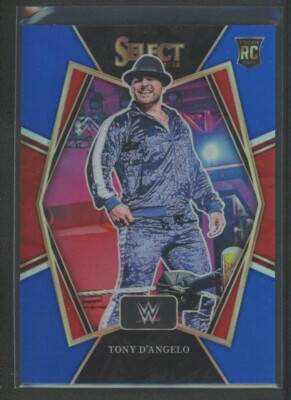 2022 TONY D'ANGELO 187/199 PANINI SELECT WWE PREMIER LEVEL BLUE NXT 2.0 ROOKIE