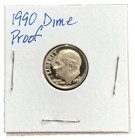 Uncertified Proof 1990 Roosevelt Dimes (1946-Now)