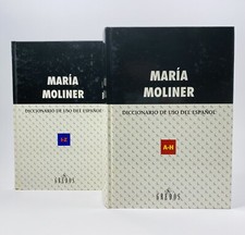 (MARIA) MARÍA MOLINER, DICCIONARIO (DICTIONARY), ESPAÑOL, SPANISH, 2ND ED., '98