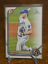 2022 Bowman Draft #BD-101 Steven Zobac  Kansas City Royals