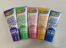 NEW Crayola Bathtub Finger Paint Soap Set Of 5