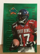Germane Crowell 1998 Playoff Prestige Rookie Draft Pick Jumbo Green Foil #17 SP