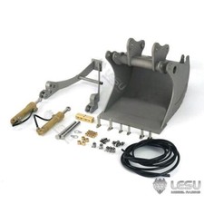 LESU Metal Hydraulic Grab Bucket kit For 1/14 RC  Excavator BA-B0001-C374