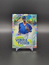 Kevin Alcantara Cubs 2022 Bowman Chrome Virtuosic Vibrations Atomic  #'d /150