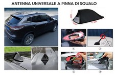 Antenna a Pinna di Squalo per Tetto Auto NERA Universale Adesiva Segnale Radio