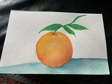 Hand painting Kid artist and Mom "First Pick"