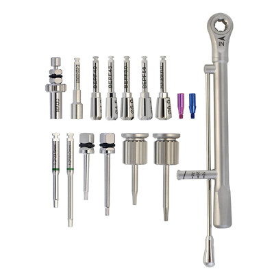 Implant Hiossen Bone Profiler Torque Driver HEX 1.2 Multi ABT Screwdriver Hand