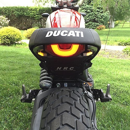 DUCATI SCRAMBLER 800 Tail Tidy NRC Fender Eliminator LED Blinker / Plate Kit - Bild 2 von 2