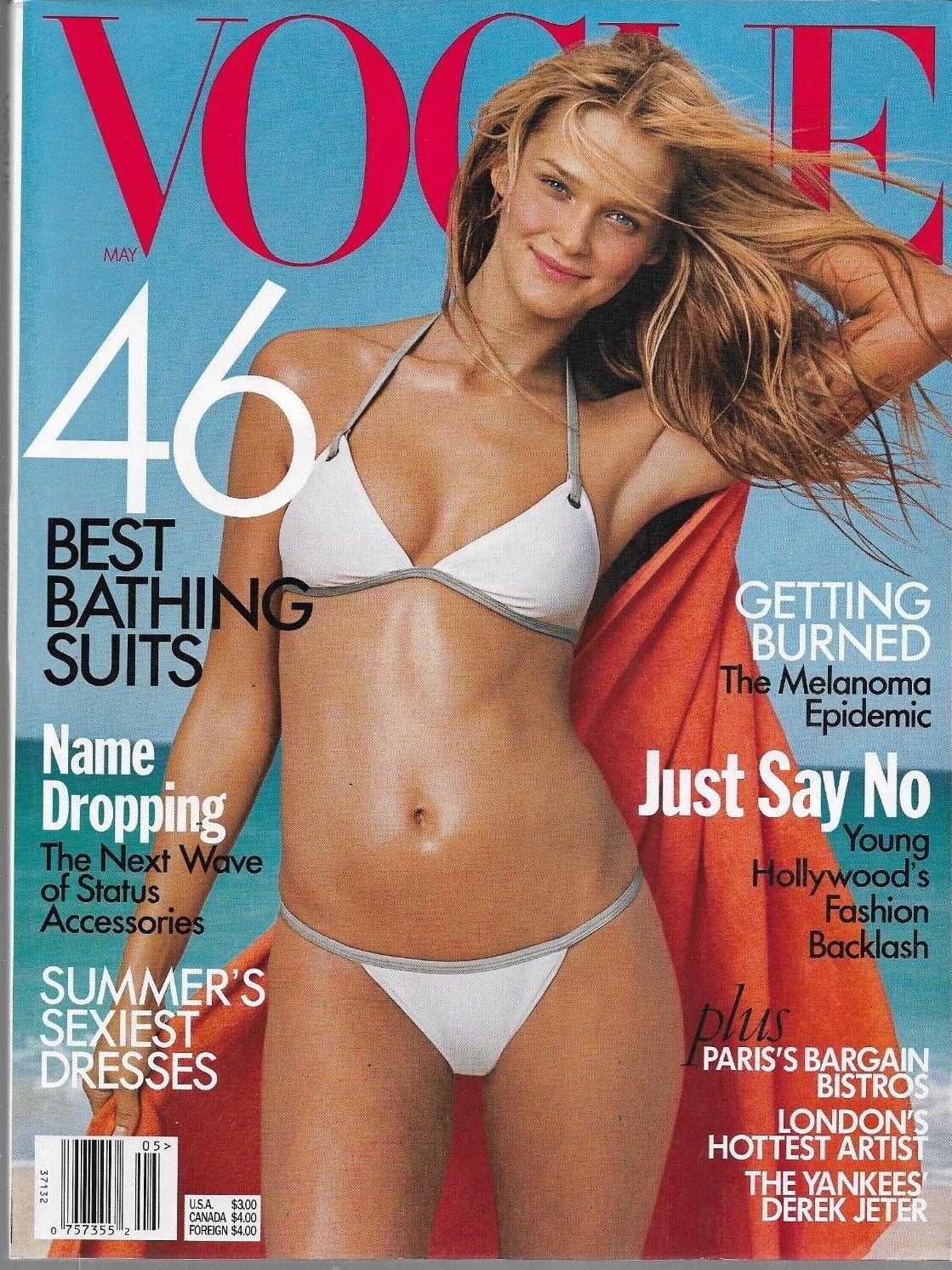 VOGUE AUSTRALIA MAGAZINE may 2002 carmen kass FASHION $15.00 - PicClick AU